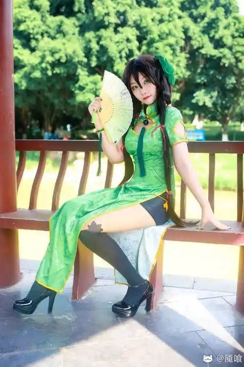 【孙尚香旗袍正片返图】