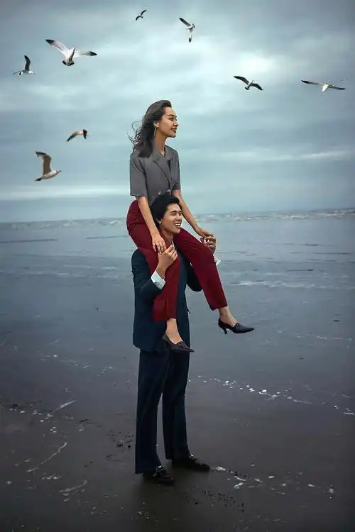 海景时装样片|摄影|人像摄影|修图师陈畅_原创作品-站酷(zcool)