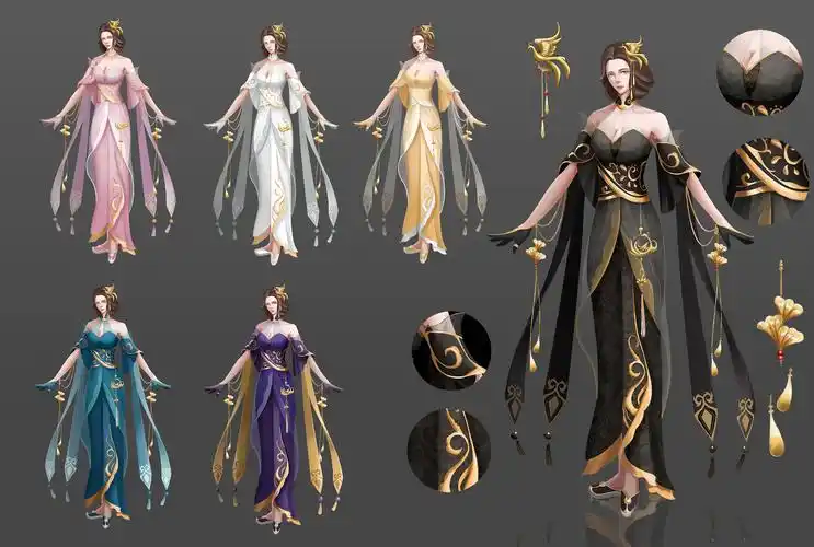 最近开荒的角色设计|插画|概念设定|菜比子酱 - 原创作品 - 站酷