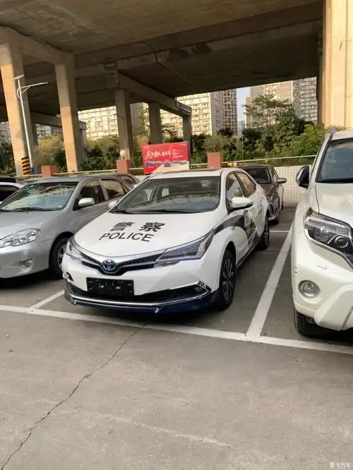 插电版本的卡罗拉警车!-爱卡汽车网论坛