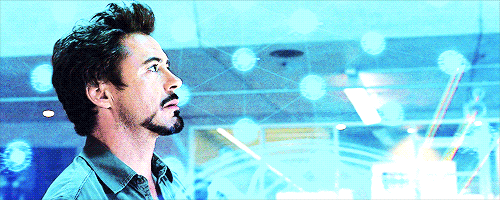 钢铁侠iron man小罗伯特·唐尼全息影像gif动图_动态图_表情包下载