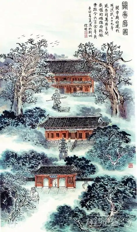 特约记者行:荆州名胜在他的笔下生辉