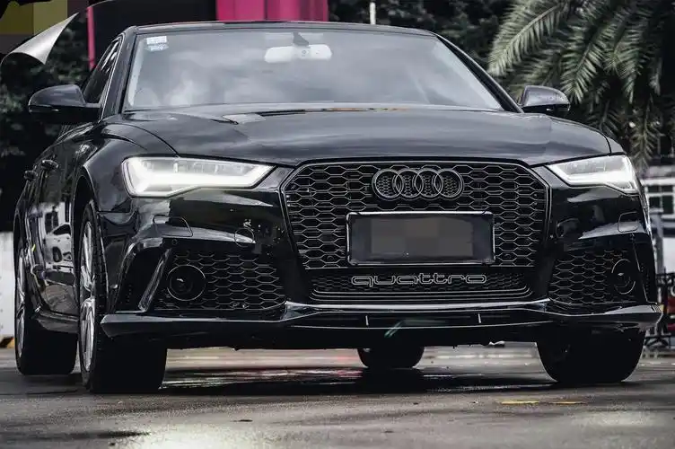 奥迪a6l这样一改谁受得了黑武士霸气侧漏