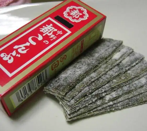 中野物产推出的原味醋昆布
