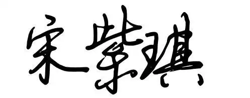 本人,宋紫琪,求好看点的签名,求图图