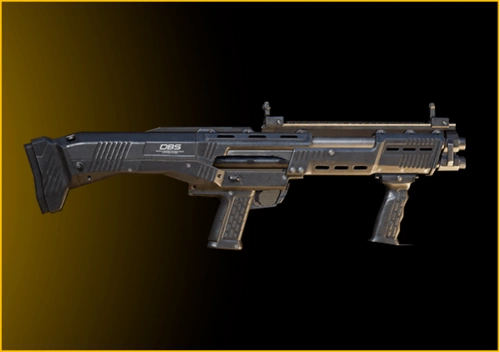 dbs这把曾经的空投武器如今"被贬下凡",改版后已经可以随处可见了,这