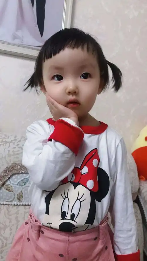 我托腮在思考问题