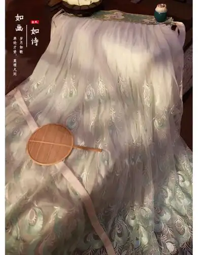 钟灵记汉服雀灵汉服女南客行重工刺绣齐胸襦裙超仙飘逸春夏学生日常