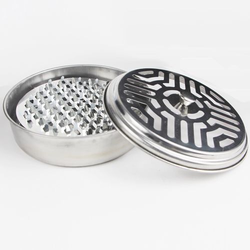 蚊香香炉家用不锈不锈钢钢带防火盘香家居便携香薰炉