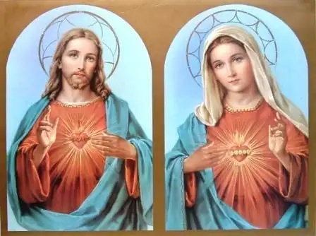 圣相-耶稣圣心/圣母圣心