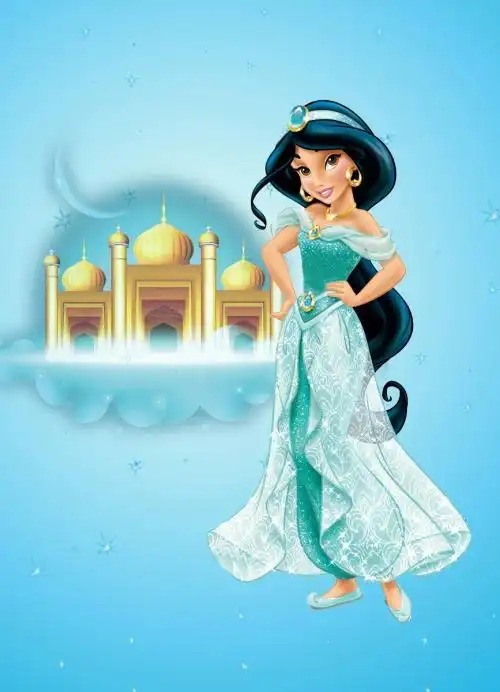 迪士尼公主阿拉丁之茉莉公主她的喜怒哀乐你知道多少