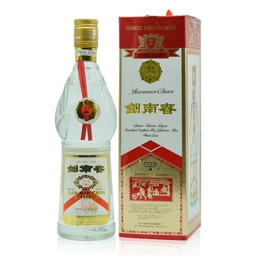 剑南春陈年老酒剑南春 38度1996-1999年浓香型老白酒 1996-1999年单瓶