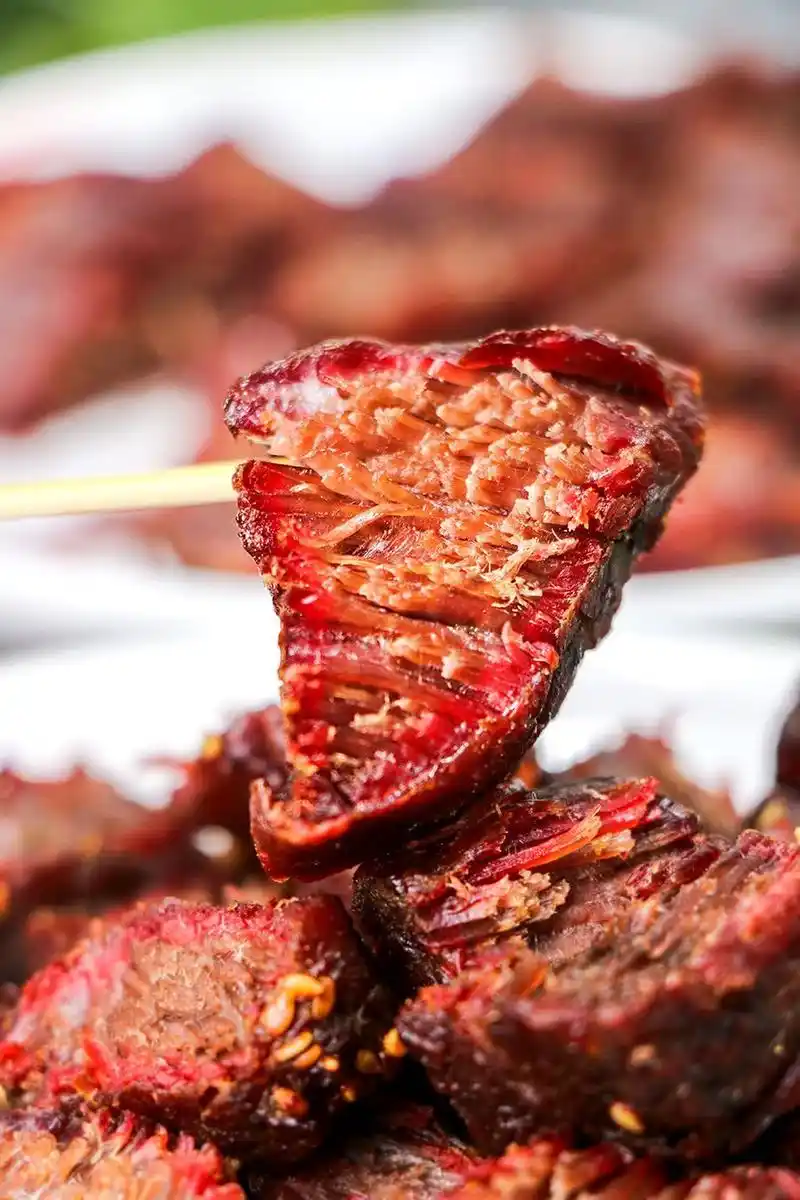 5折!泉州少有的现烤牛肉干,吃到嘴里还是热乎乎的!