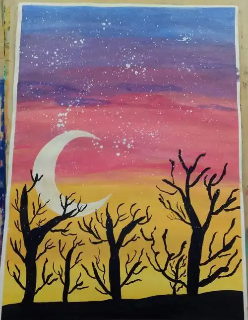 水粉画水粉画教程初学者水粉画作品