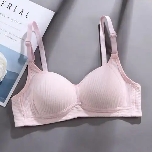 少女内衣小胸聚拢甜美可爱薄款结婚本命年红色文胸