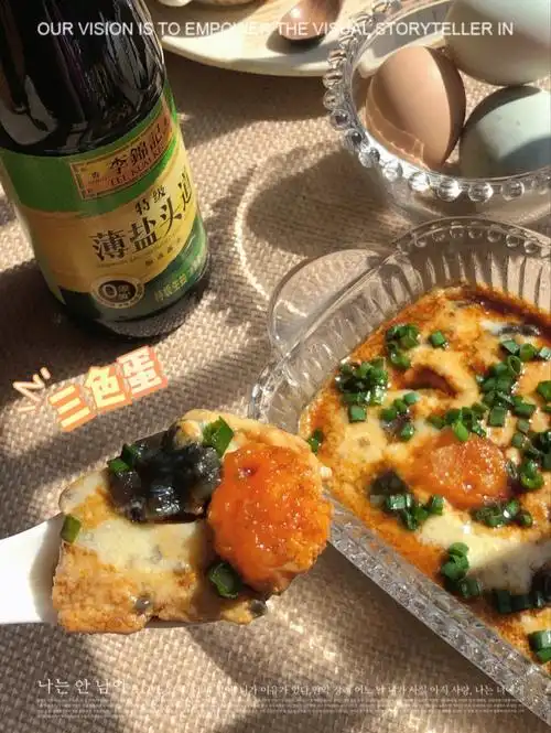 04三色蒸水蛋yyds满满蛋白质真的绝