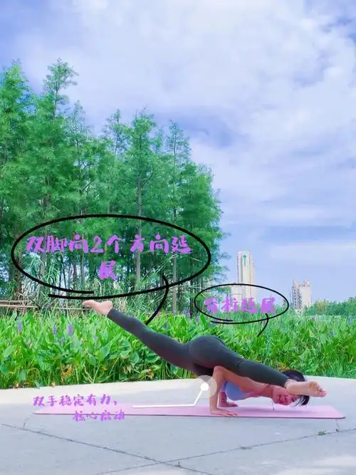 带你飞五步挑战瑜伽手臂支撑康迪亚式