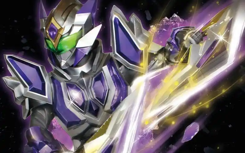 铠甲勇士酷雷伏手办摆拍