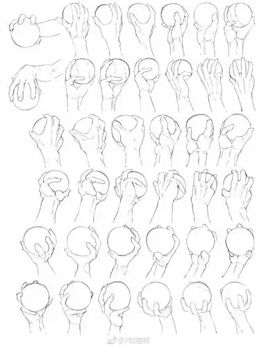 手部动作素材参考