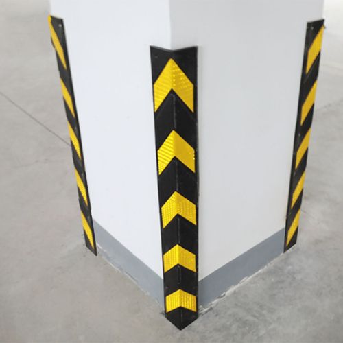 橡胶护角墙角反光防撞80cm地下车库安全标志