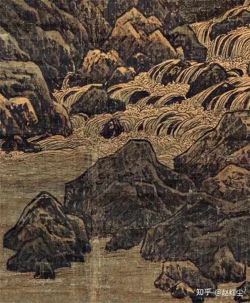 李唐《万壑松风图》启示录 - 知乎