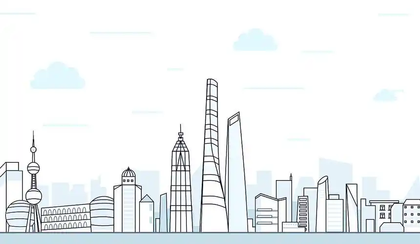 上海最漂亮的地方的简笔画 简笔画图片大全-普车都