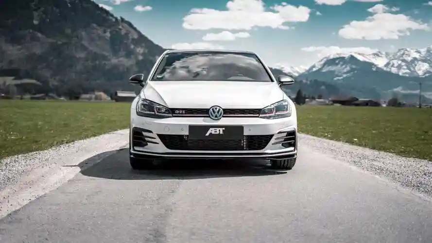 大众小钢炮高尔夫gti叫嚣大哥r,abt tcr 335匹达成