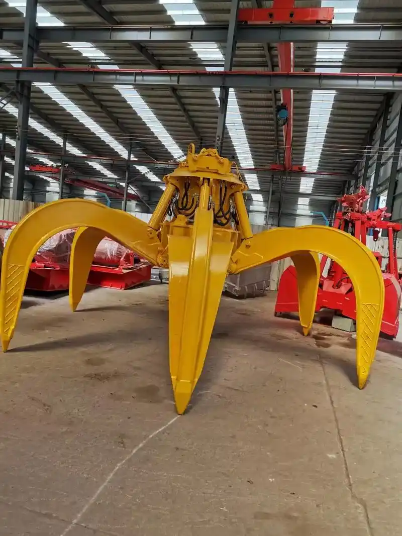 厂家制造 电动不锈钢抓斗 电动液压抓斗 起重机四绳抓斗 机械 - 抖音