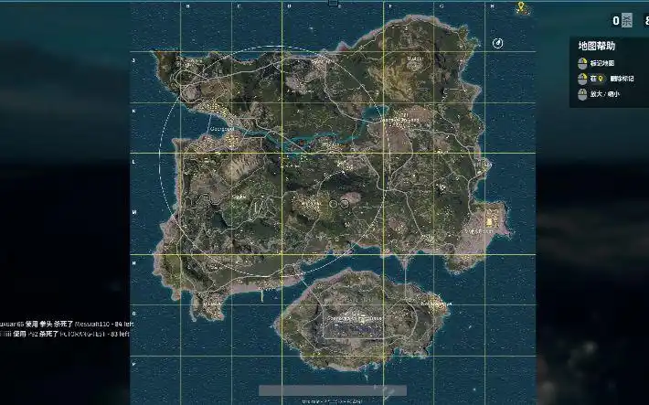 麦田cir绝地求生大逃杀探秘地图右上角的神秘岛物资丰富而且竟然是