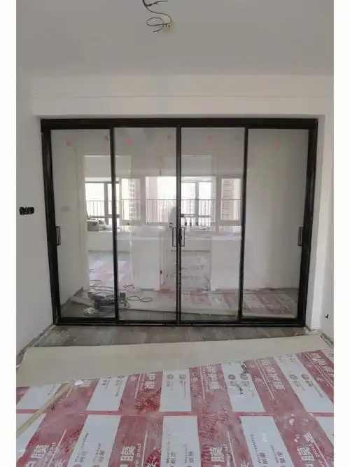 极窄两轨四扇推拉门