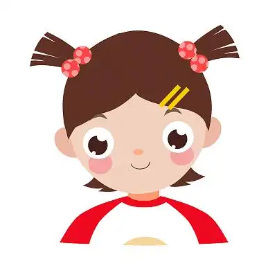 手绘卡通儿童头像原创人物素材卡通人物头像儿童头像