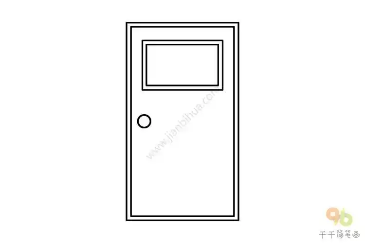 画简笔画之门门简笔画门怎么画门的简笔画怎么画门简笔画画法简笔画