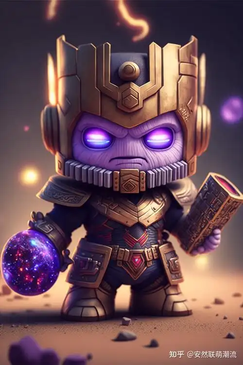 迷你复仇者联盟灭霸‖潮玩公仔手办盲盒,最爱谁