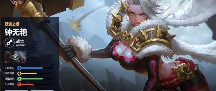 钟无艳 王者荣耀游戏中的英雄_头像图片_资料介绍_acg人物点评