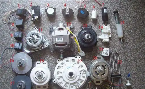 洗衣机配件有哪些洗衣机有几种类型