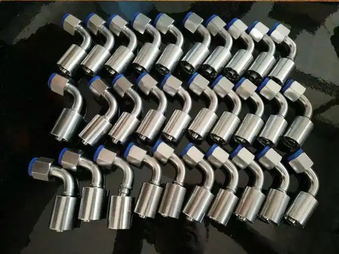 不锈钢扣压式胶管接头 高压油管接头 软管接头 a型c型d型h型f型