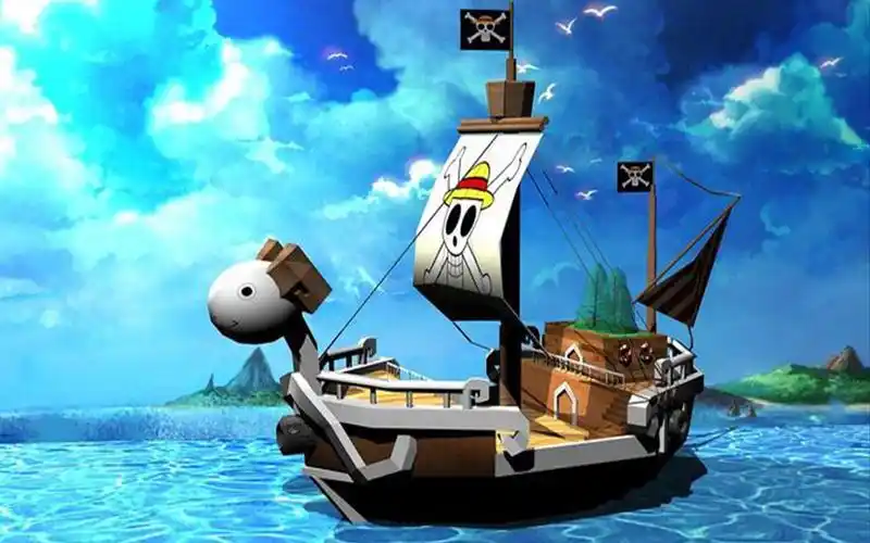 海贼王泪目海贼王最感动瞬间永远的伙伴再见了黄金梅丽号梅利号