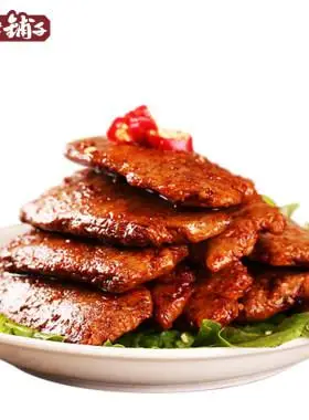 盐津铺子手撕素肉散装素烤素牛排