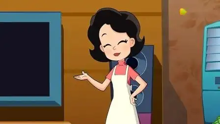 围裙妈妈要做好吃的奖励大头儿子,太有福气了