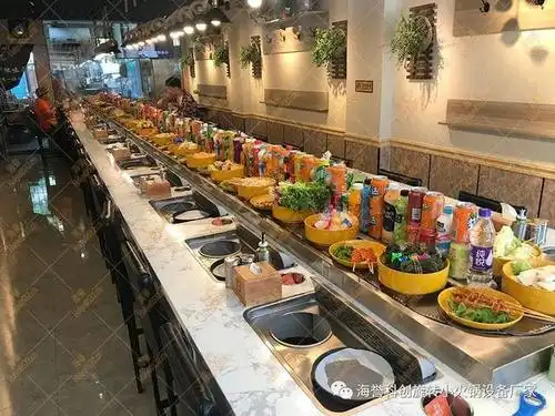 无烟涮烤旋转小火锅设备升级新业态