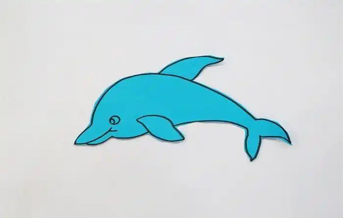 鲸鱼剪纸简单教程