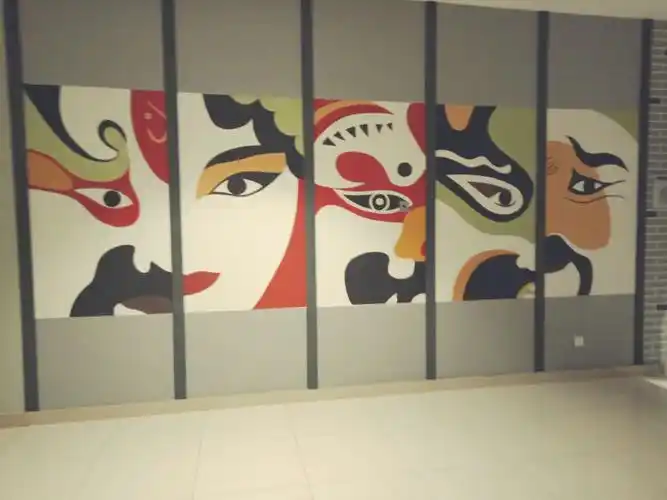 综合班脸谱在公共艺术中的应用