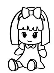 洋娃娃怎么画好看