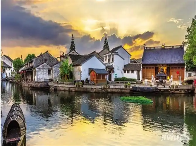 融创黄酒小镇实景图