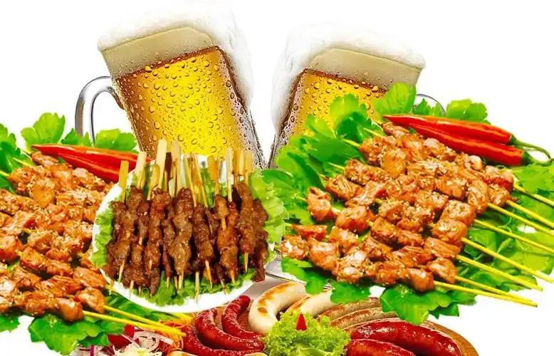 西海岸夏天三大好,啤酒海鲜和烧烤