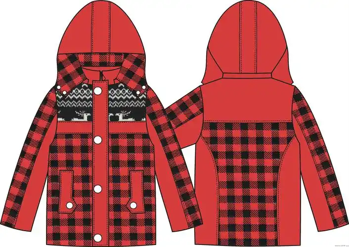 童装棉袄-童装设计-服装设计