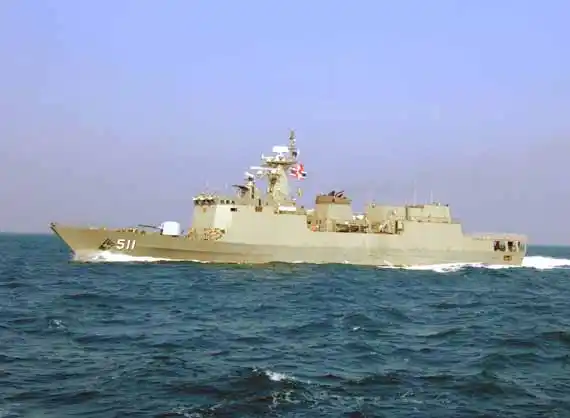 泰国海军装备的中国造511号护卫舰[资料图片]