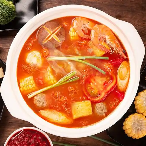 番茄火锅锅底番茄汤200g酸甜浓汤西红柿商用用家火锅调料