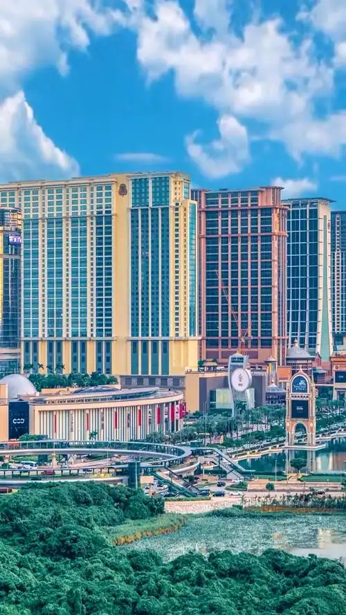 航拍澳门#这里是澳门氹仔岛.