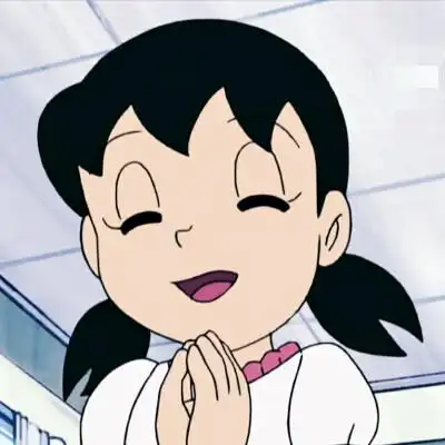 哆啦a梦静香沙雕图